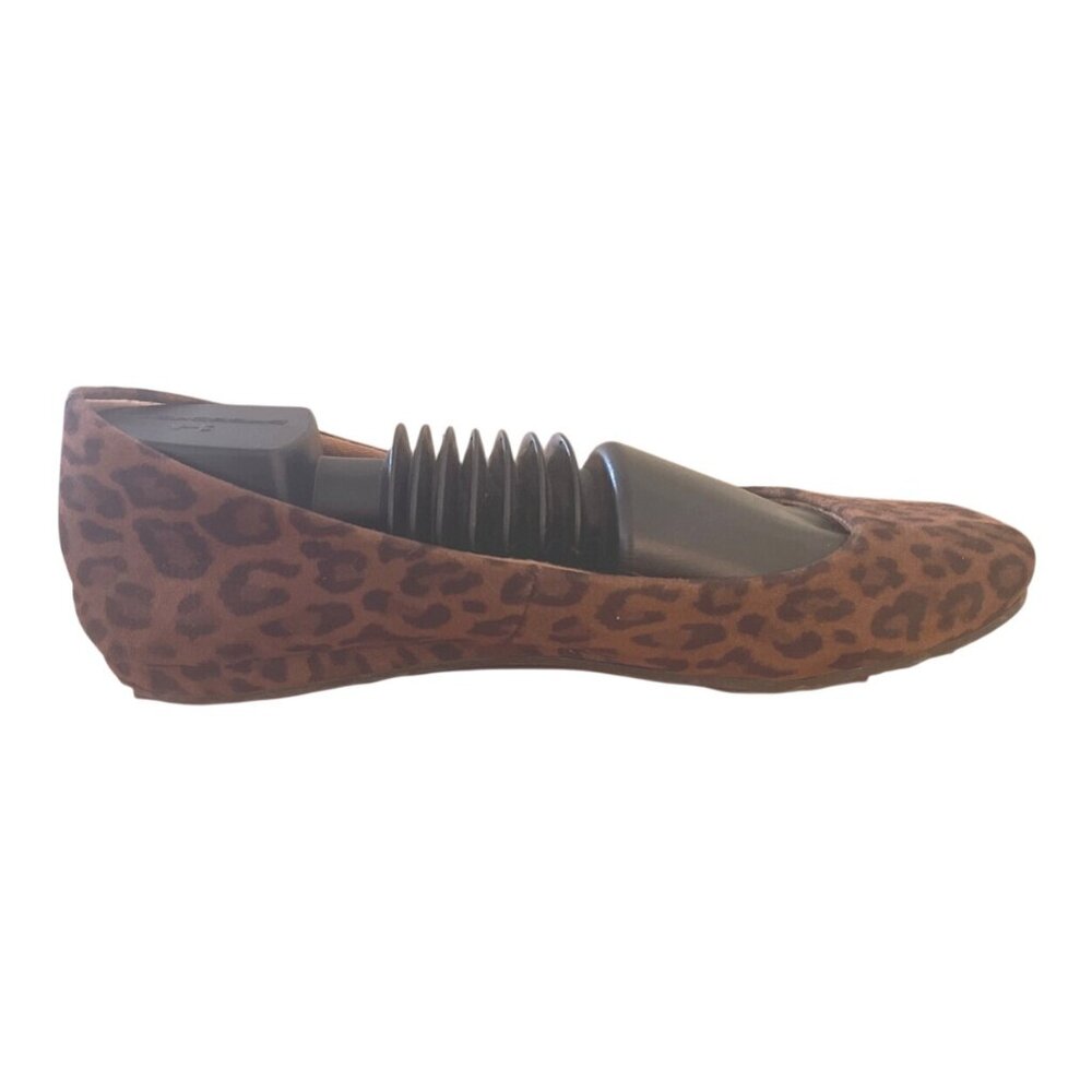 American Rag Cie Women Aellie Ballet Flats Size 7 M Leopard  Faux Suede NWOB